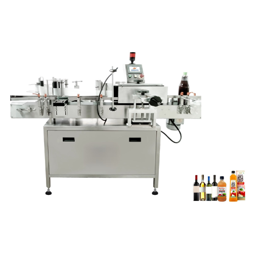 Automatic Round and Flat Bottle Labeling Machine