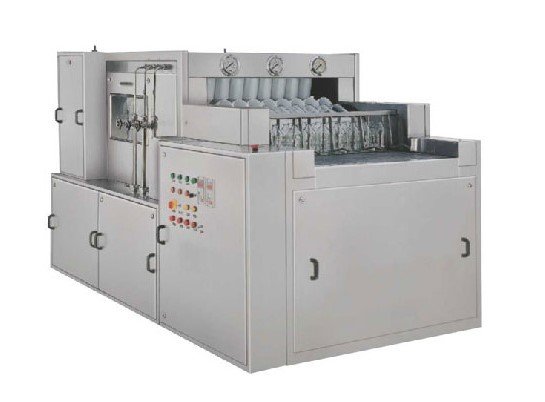 Automatic Linear Bottle Washing Machine Manufacturer in Ahmedabad, Gujarat, India.