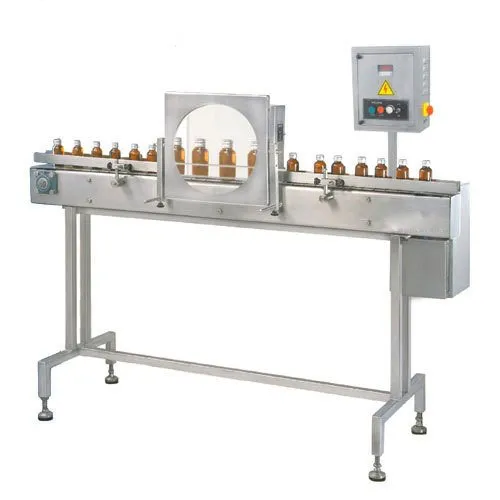 Visual Bottle Inspection Table