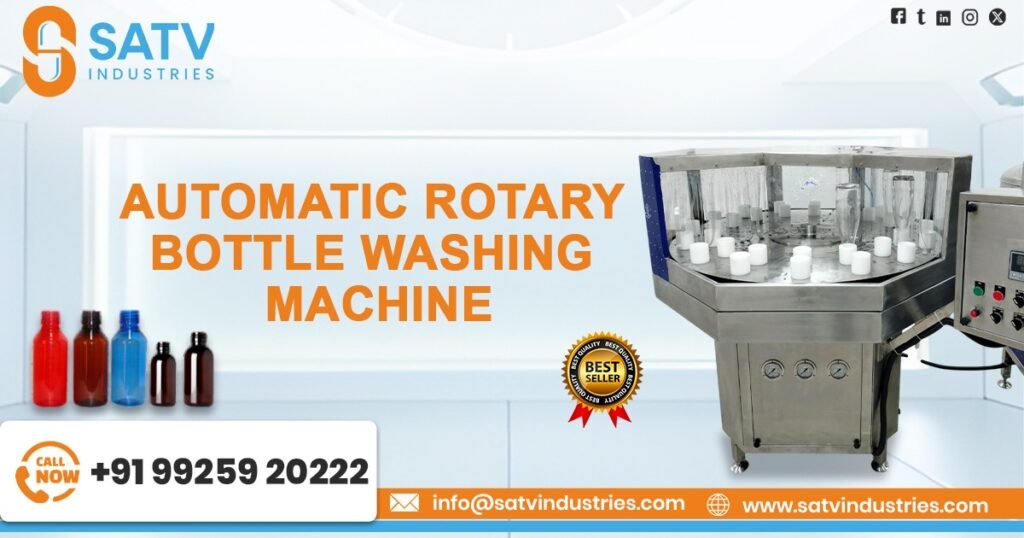 Automatic Rotary Bottle Washing Machine in United States