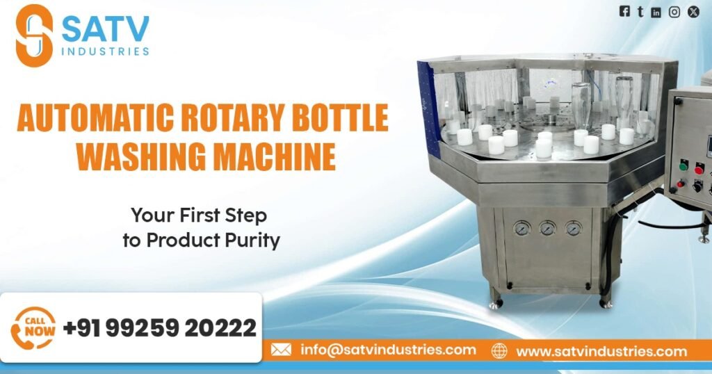 Automatic Rotary Bottle Washing Machine in UAE