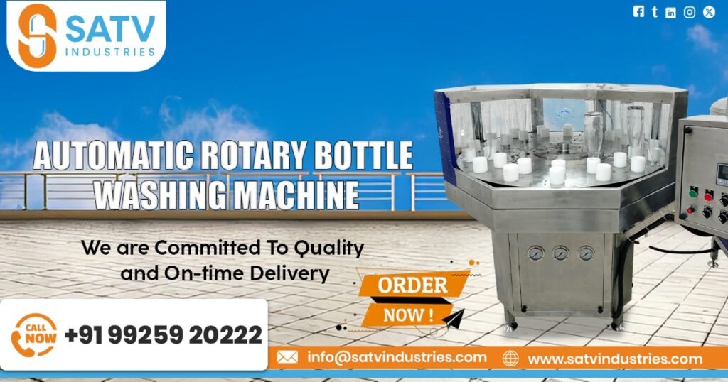 Automatic Rotary Bottle Washing Machine in Nigeria