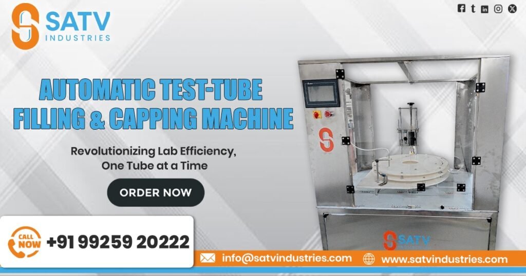 Automatic Test-Tube Filling and Capping Machine in Baddi