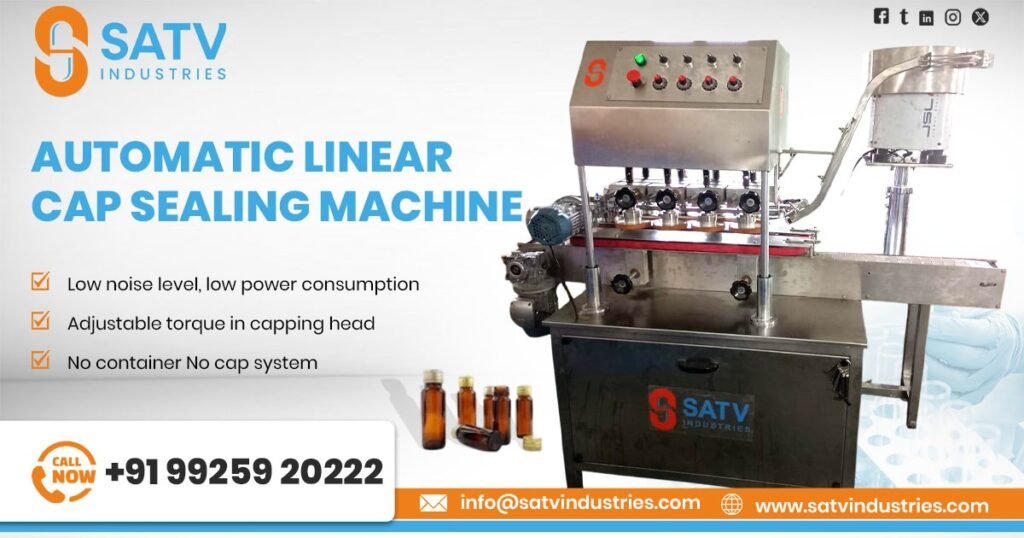 Automatic Linear Cap Sealing Machine in Madhya Pradesh
