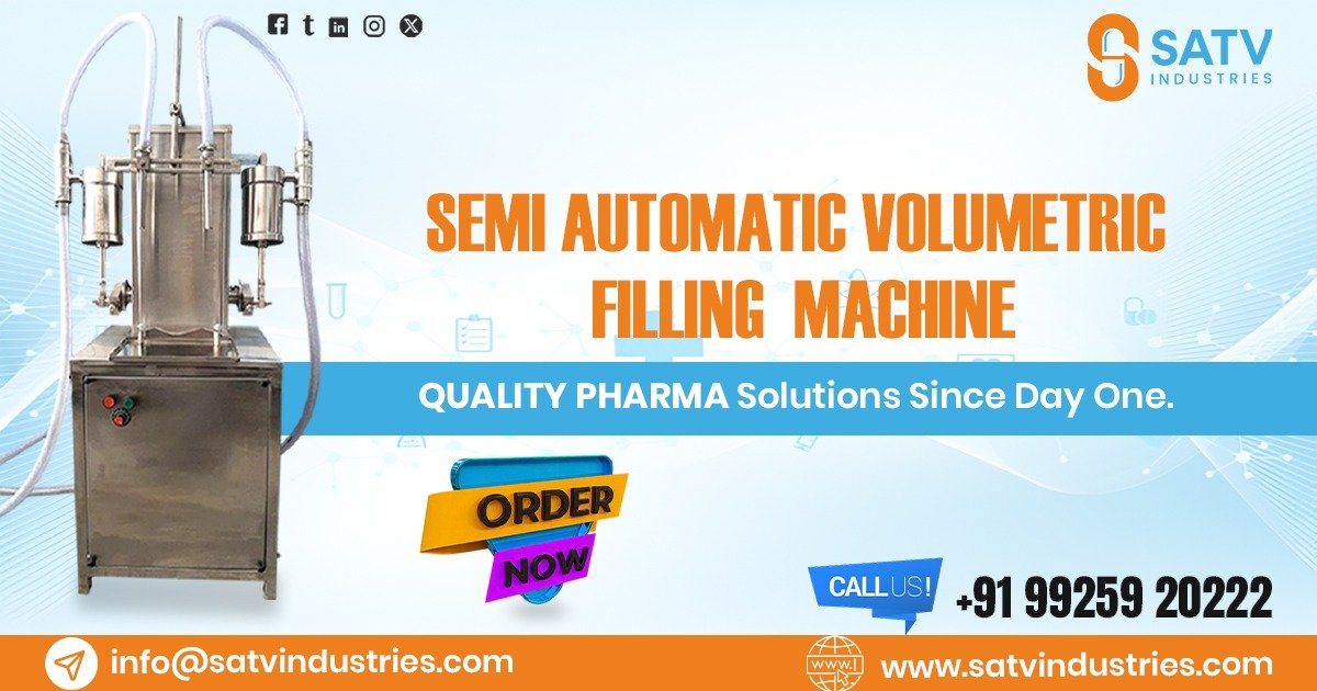 Semi-Automatic Volumetric Filling Machine in Rajkot