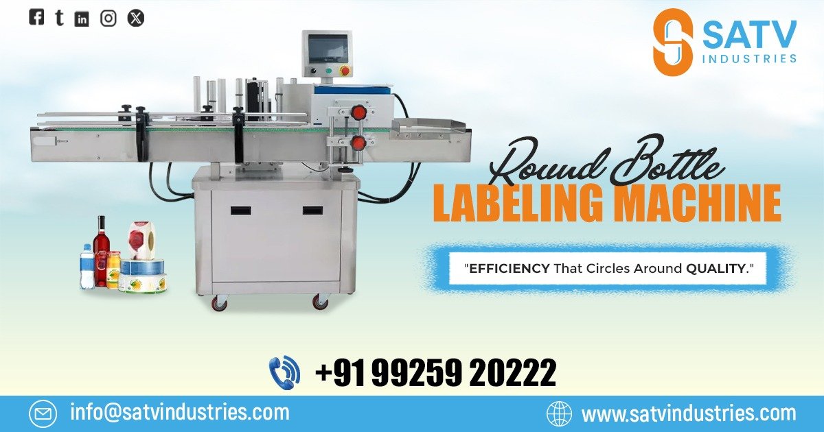 Round Bottle Labeling Machine in Uttarakhand