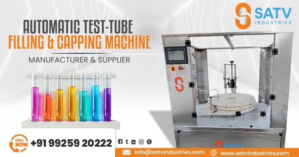 Automatic Test-Tube Filling and Capping Machine in Dhaka