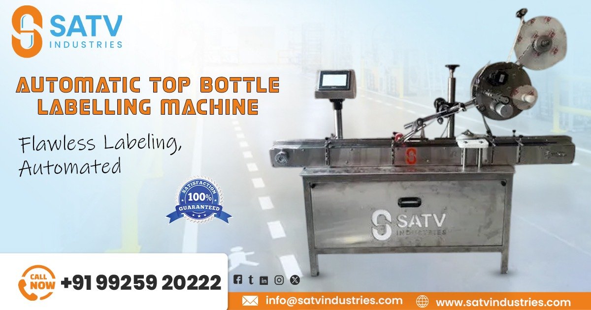 Automatic Top Bottle Labelling Machine in Dhaka