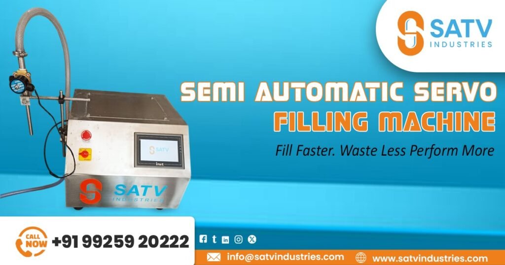 Semi-Automatic Servo Filling Machine in Tamil Nadu