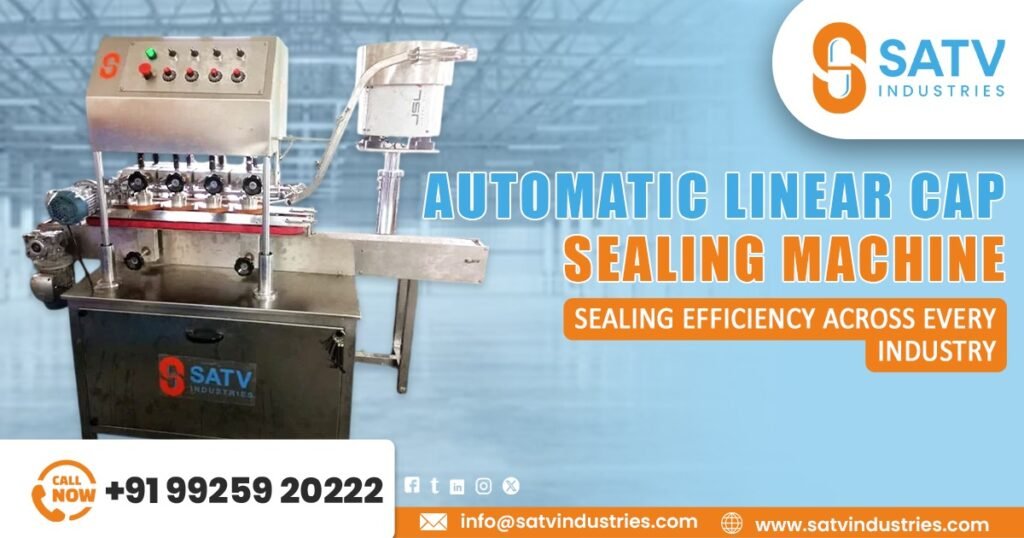 Automatic Linear Cap Sealing Machine in Bangladesh
