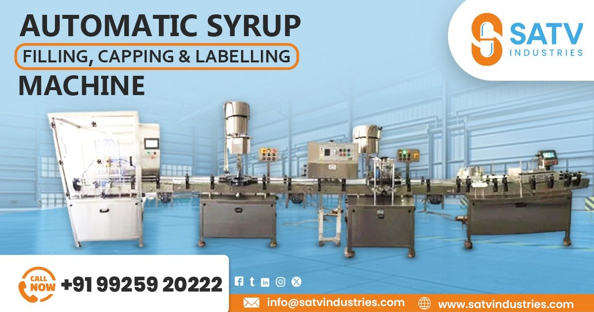 Automatic Syrup Filling, Capping and Labelling Machine in Nepal
