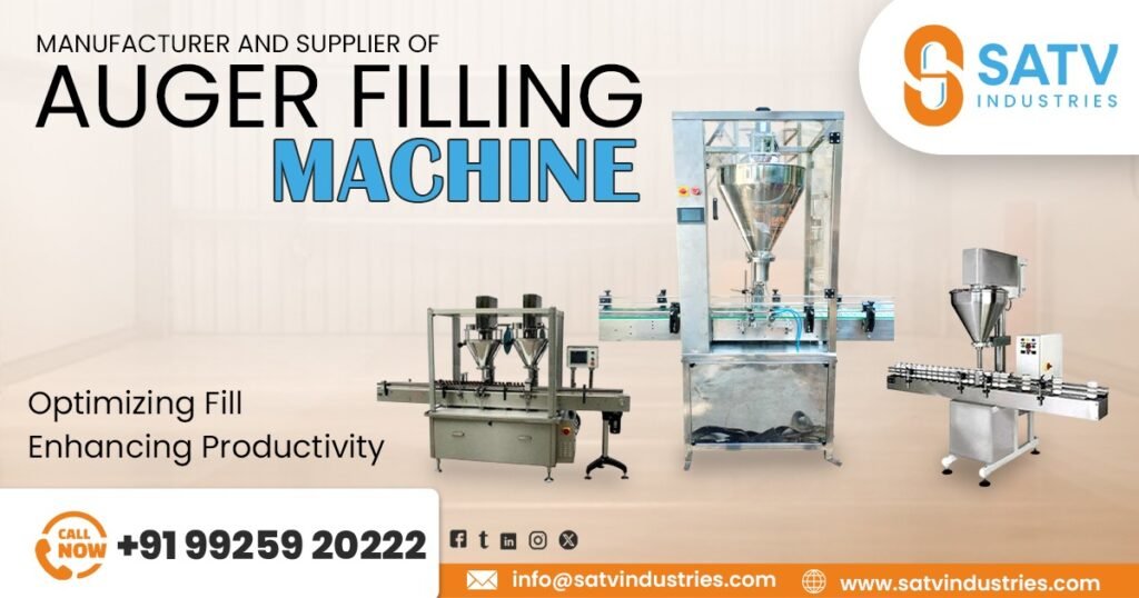 Auger Filling Machine in Tamil Nadu