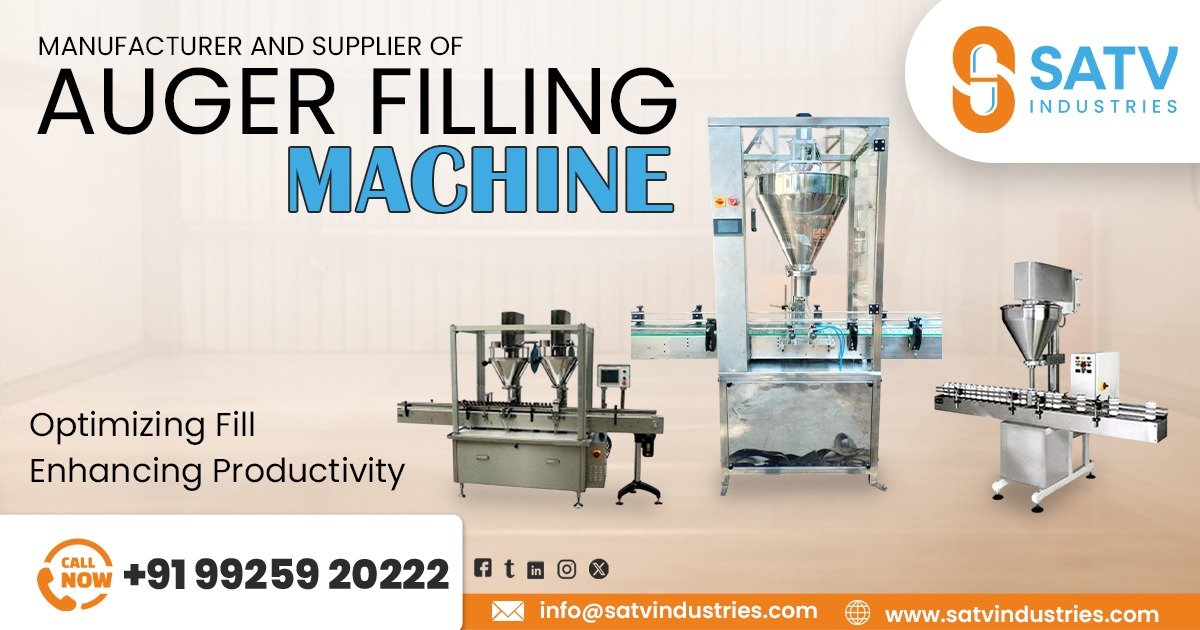 Auger Filling Machine in Tamil Nadu