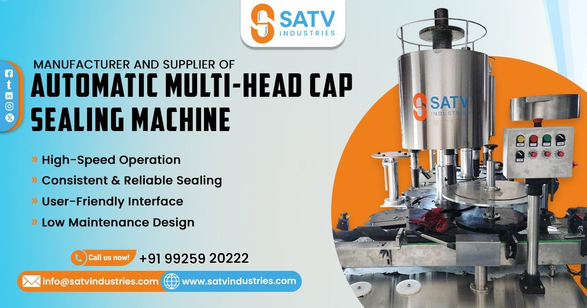 Automatic Multi-Head Cap Sealing Machine in Dhaka