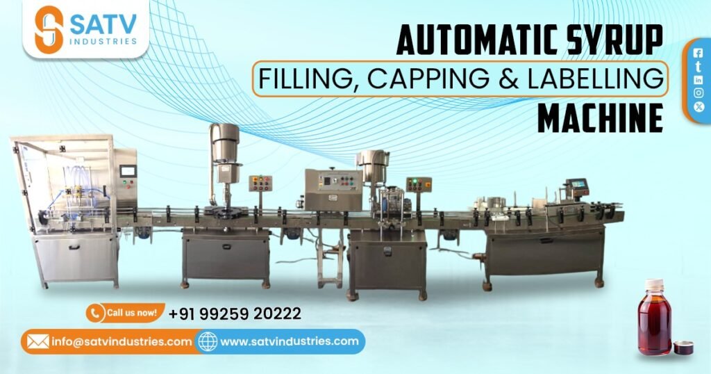 Automatic Syrup Filling, Capping and Labelling Machine in Uttarakhand
