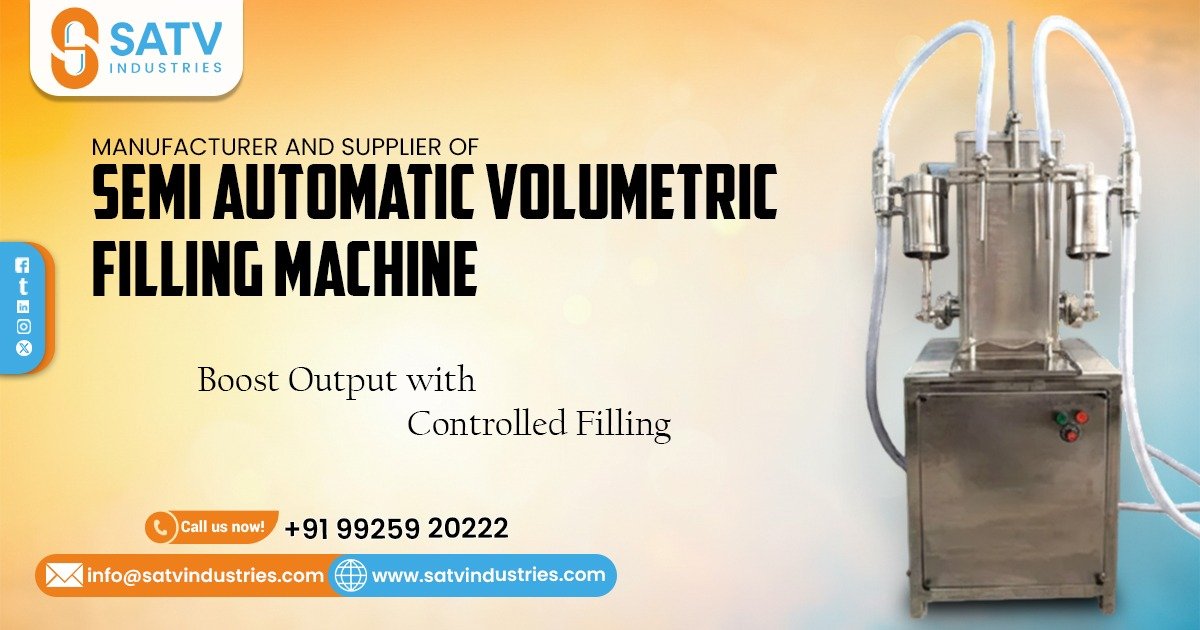 Semi-Automatic Volumetric Filling Machine in Tamil Nadu