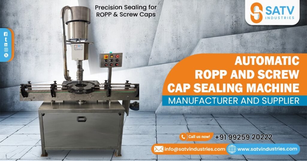 Automatic ROPP and Screw Cap Sealing Machine in Nepal