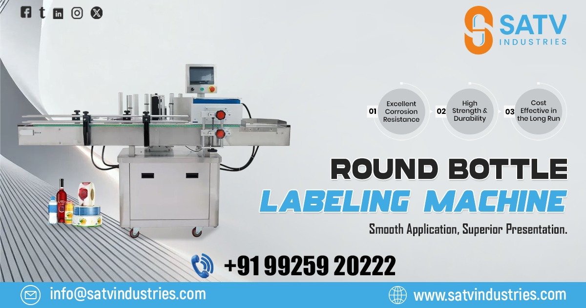 Round Bottle Labeling Machine in Dhaka