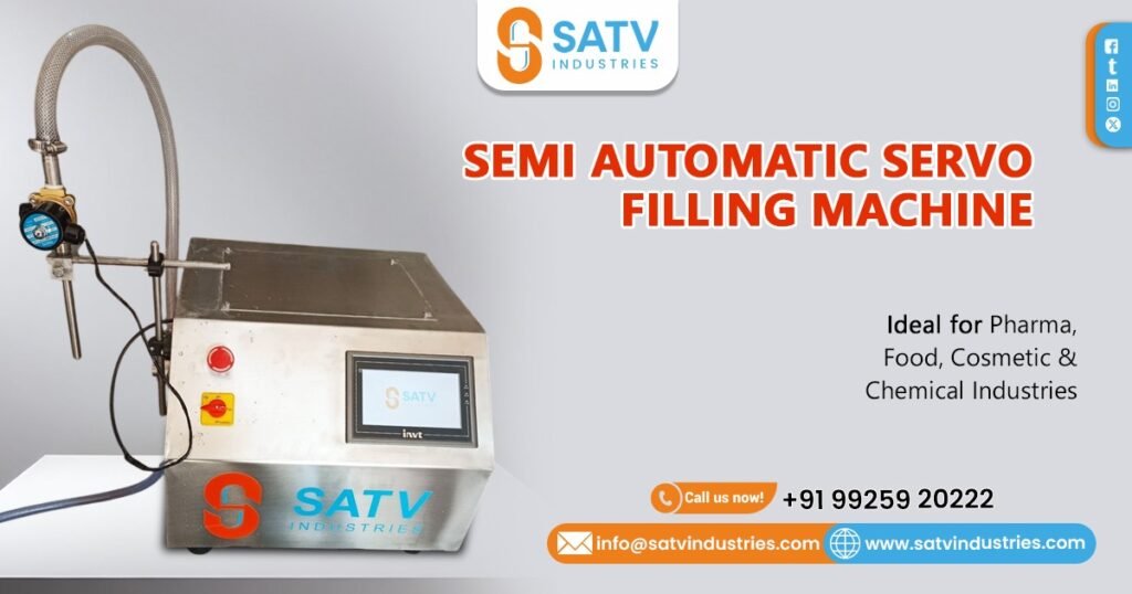 Semi Automatic Servo Filling Machine in Qatar