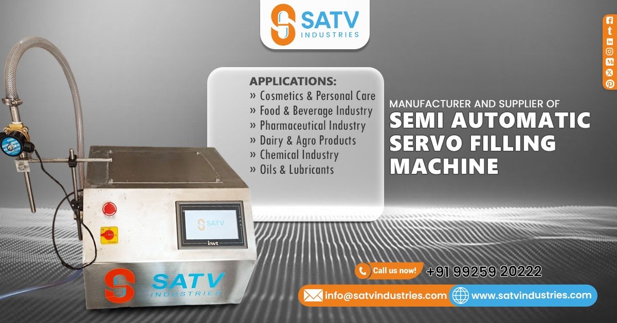 Semi Automatic Servo Filling Machine in Philippines