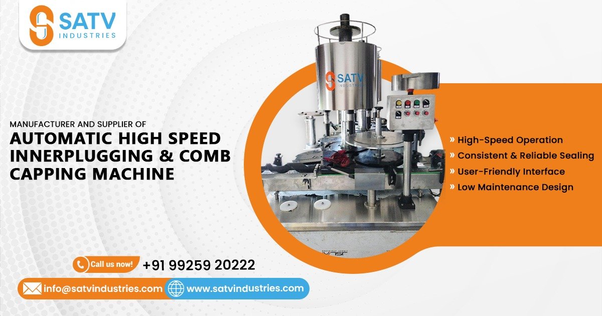 Automatic High-Speed Inner Plugging and Comb Capping Machine in Zimbabwe