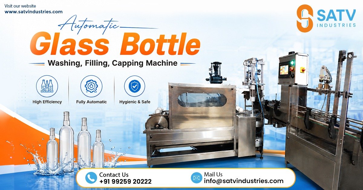 Automatic Glass Bottle Washing Filling Capping Machine in Bangladesh