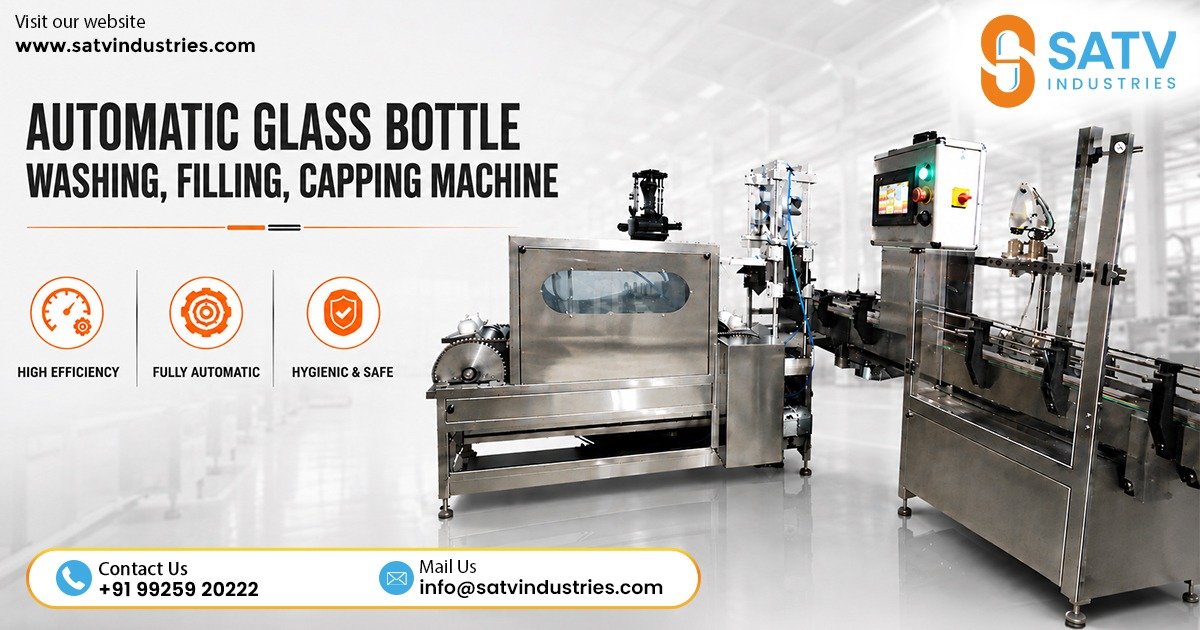 Automatic Glass Bottle Washing Filling Capping Machine in Bangladesh