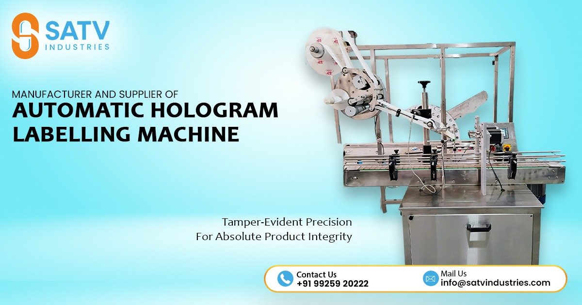 Automatic Hologram Labelling Machine in Chennai