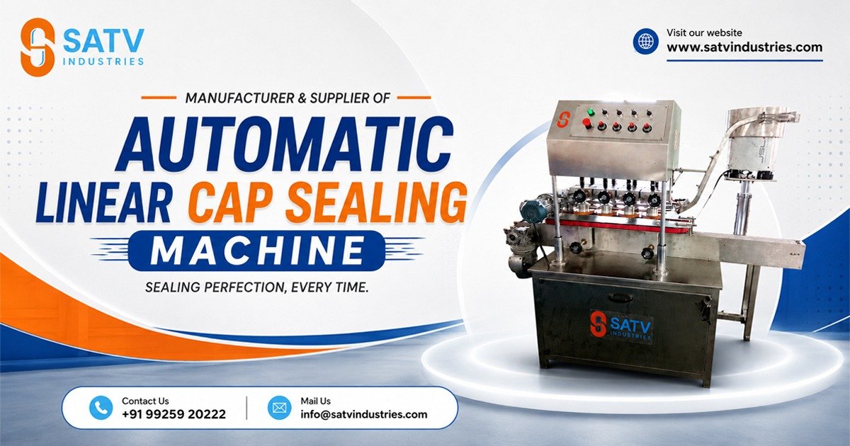 Automatic Linear Cap Sealing Machine in Saudi Arabia