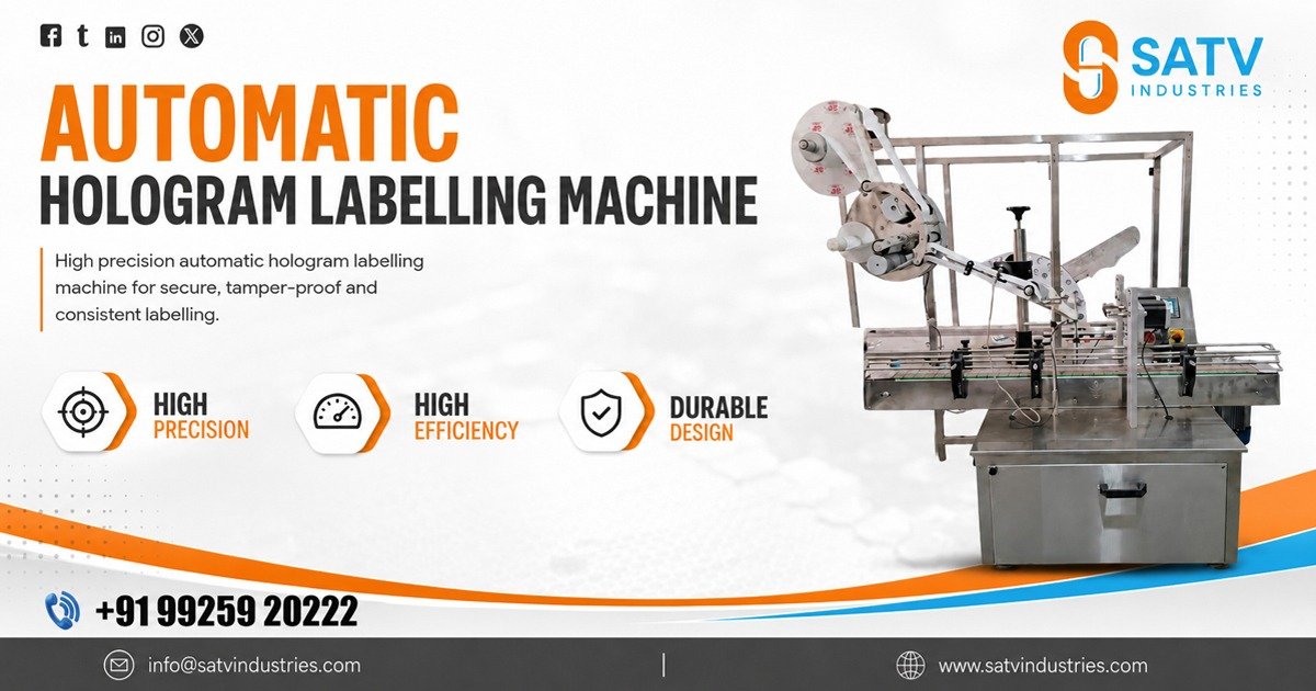 Automatic Hologram Labelling Machine in San Francisco