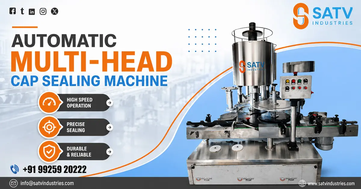 Automatic Multi-Head Cap Sealing Machine in Bangladesh