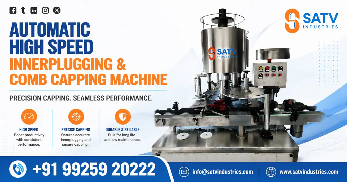 Automatic High-Speed Inner Plugging and Comb Capping Machine in Vietnam