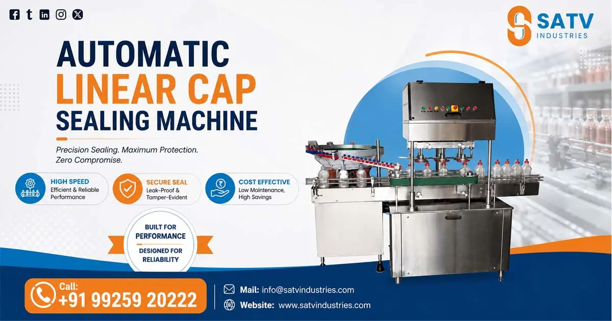 Automatic Linear Cap Sealing Machine in Morbi
