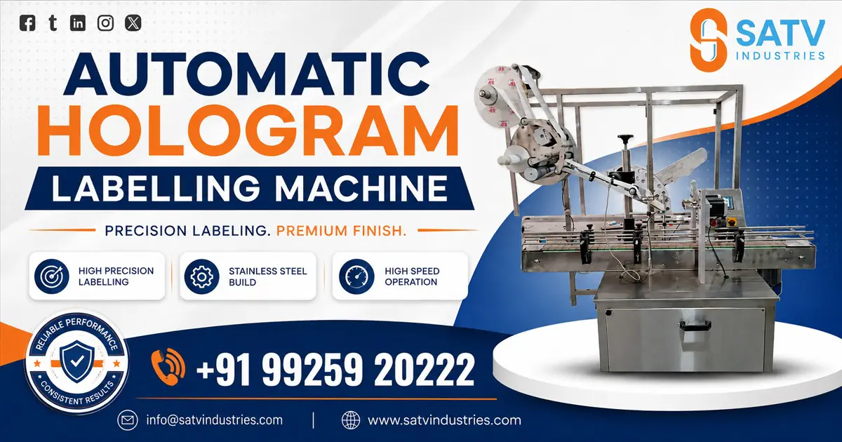 Automatic Hologram Labelling Machine in Bangladesh