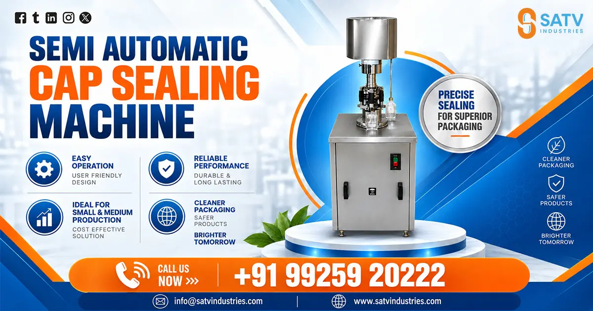 Semi Automatic Cap Sealing Machine in Bangladesh