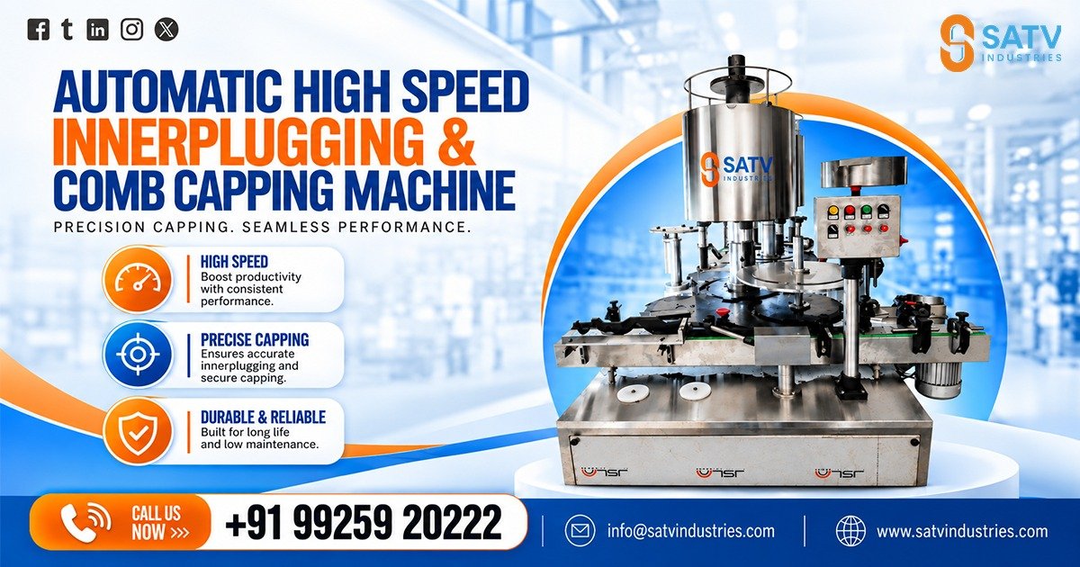 Automatic High-Speed Inner Plugging and Comb Capping Machine in Qatar