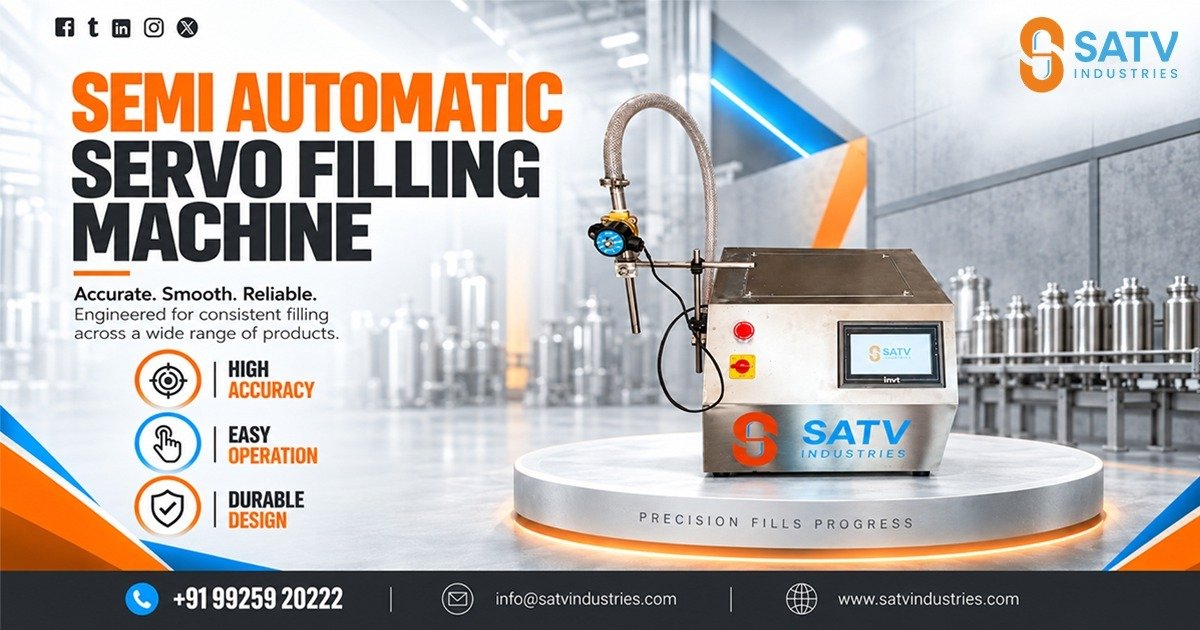 Semi Automatic Servo Filling Machine in Nepal