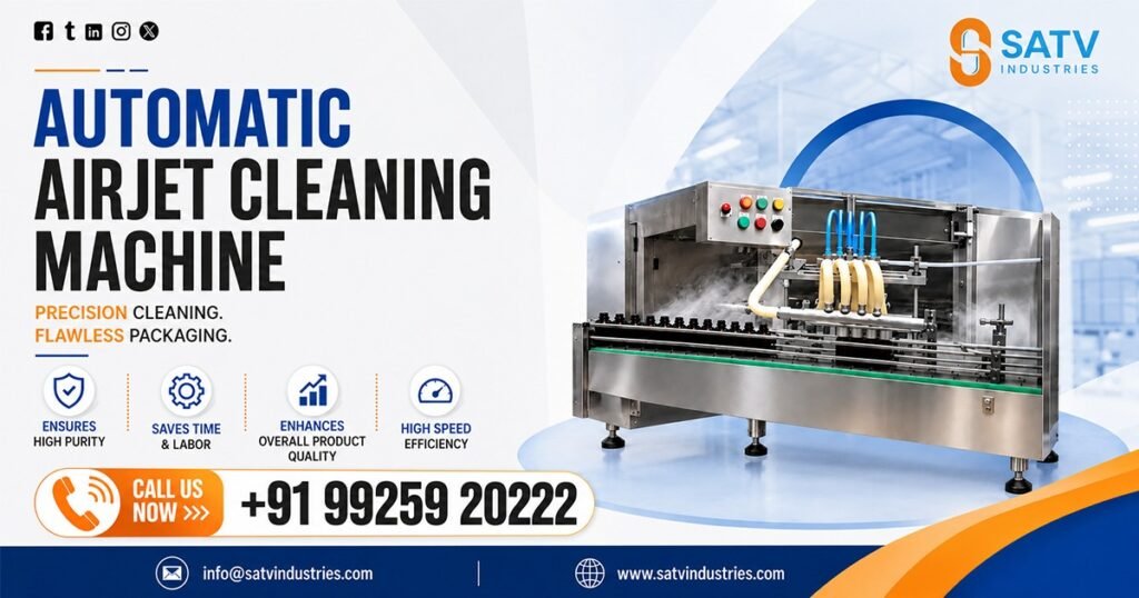 Automatic Airjet Cleaning Machine in Vietnam